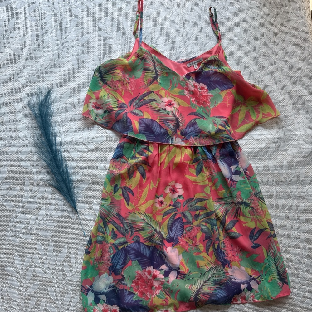 Charlotte Russe Pink Floral Dress